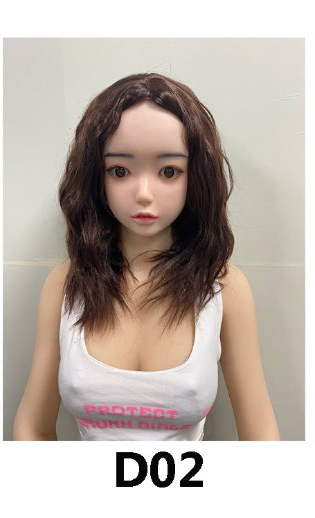 Medium-Length Wigs - Curly & Straight Medium-Length Hair in Multiple Colors for Personal Use, Doll, or Mannequin Styling, #DG