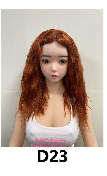 Medium-Length Wigs - Curly & Straight Medium-Length Hair in Multiple Colors for Personal Use, Doll, or Mannequin Styling, #DG