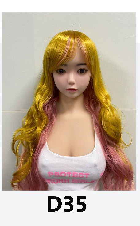 Long Wigs - Curly & Straight Styles in Multiple Colors for Personal Use, Doll, or Mannequin Styling, #DG