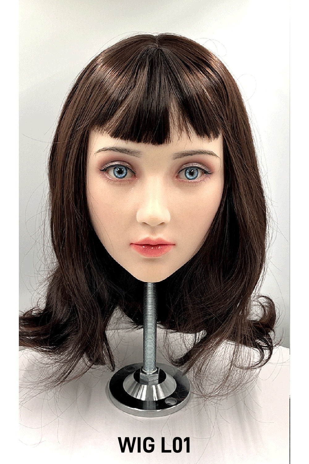 Medium-Length Curly Wig, Various Hairstyles, Curly Hair in Multiple Colors for Personal Use, Doll, or Mannequin Styling, #LG