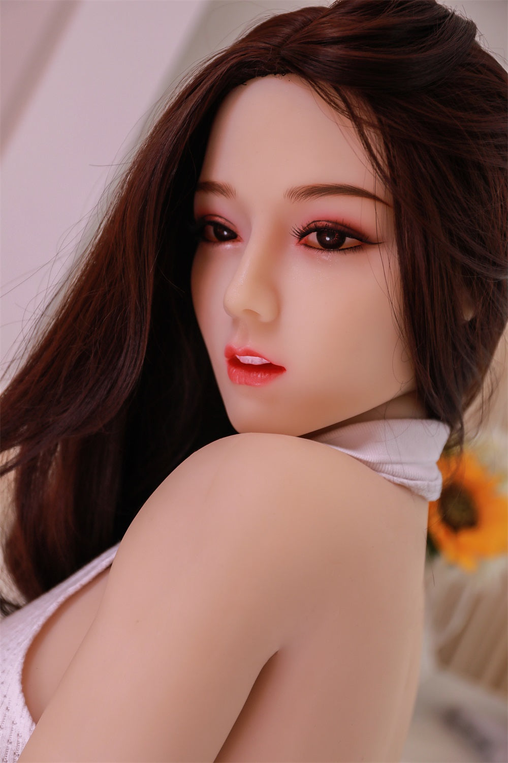 168cm / 5ft6 Large Chest / Big Breast TPE Sex Dolls ,Exotic Beauty Love Dolls with Wigs , Oral Hole ,#LA