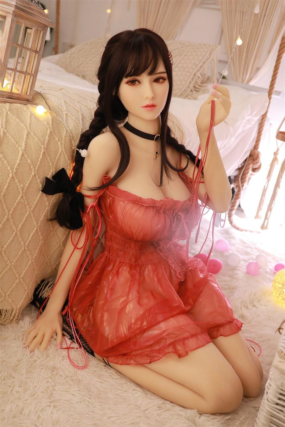 158cm / 5ft2 Big Breast TPE Sex Dolls , Mature Woman Love Dolls with 2 Wigs , Oral Hole ,#LA