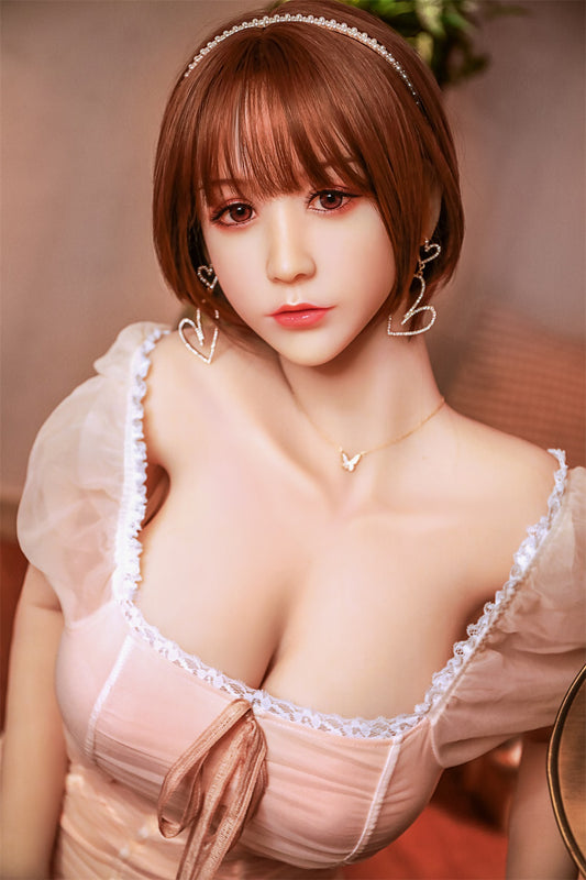 158cm / 5ft2 Big Breast TPE Sex Dolls ,Sweet Curvy Love Dolls with Wigs , Oral Hole ,#LA