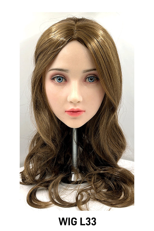 Long Curly Wigs, Curly Hair in Multiple Colors for Personal Use, Doll, or Mannequin Styling, #LG